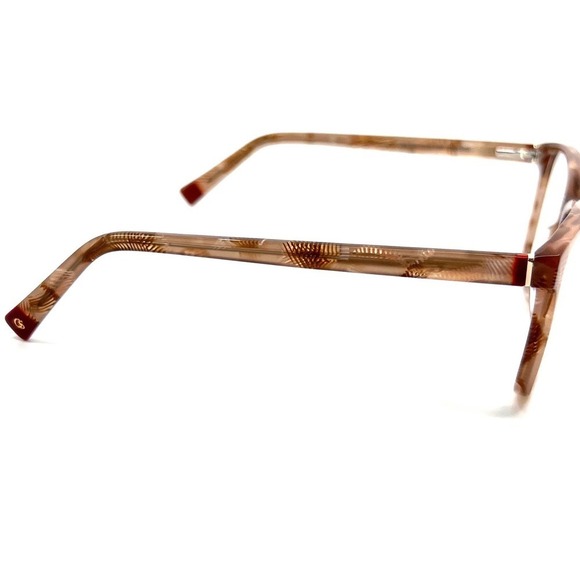 NEW!!! CHRISTIAN SIRIANO Eye Frames AMBER PNKMB Authentic - Picture 5 of 11